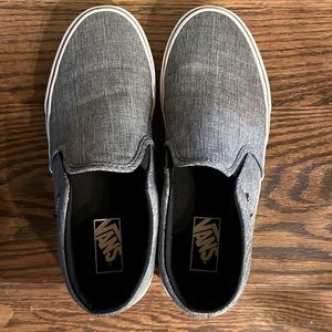 Mens Vans size 8 in grey